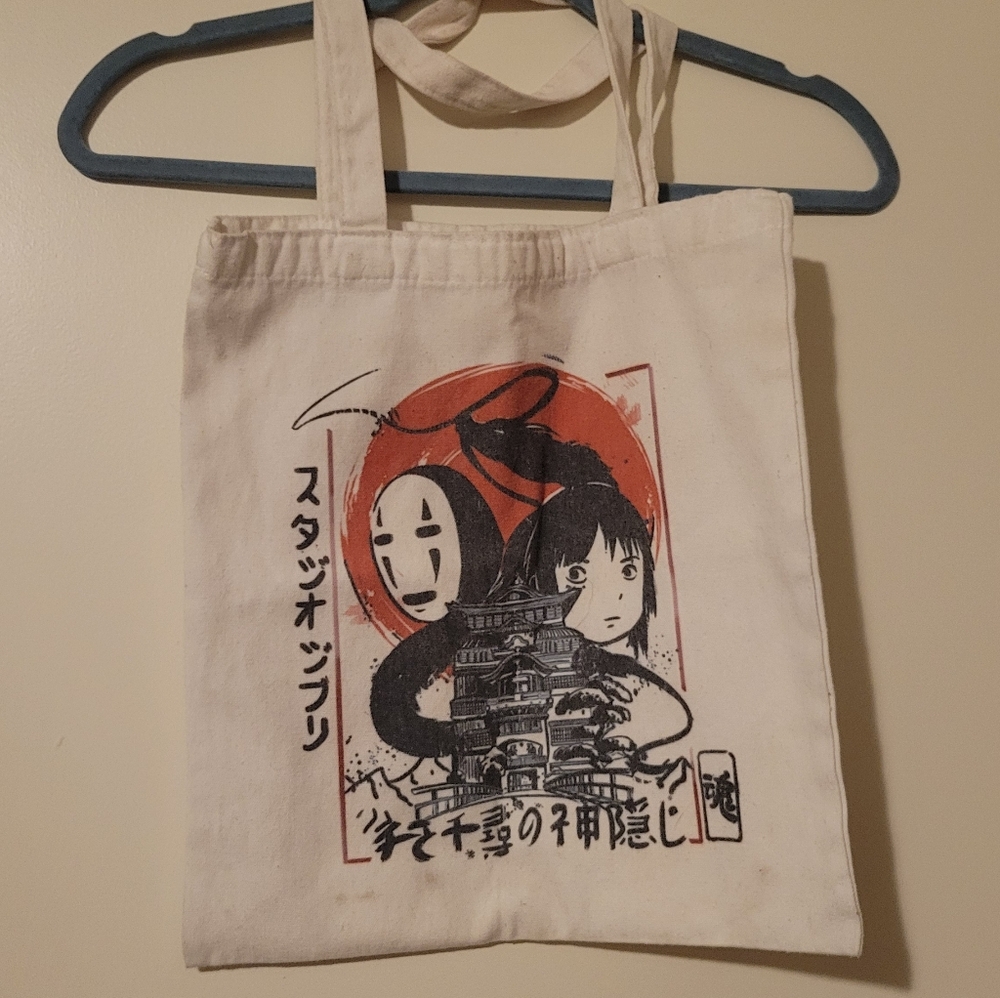 Studio Ghilbi Spirit Mini Canvas Tote Bag